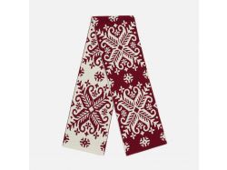Шарф Wintertude L, красный с белым