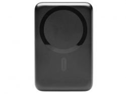 Магнитный внешний беспроводной аккумулятор «Polarix», QC/PD, 10000 мАч, черный