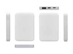 Внешний аккумулятор «Simp», 5000 мАч, белый