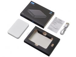 Внешний аккумулятор «Simp», 5000 мАч, белый