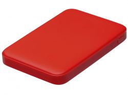 Внешний аккумулятор «Simp», 5000 мАч, красный