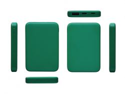 Внешний аккумулятор «Simp», 5000 мАч, зеленый