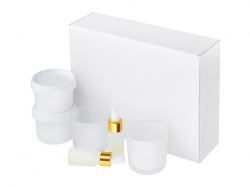 Набор для создания 2-х ароматических свечей: имбирный пряник, рождественская елка (без лого LM)