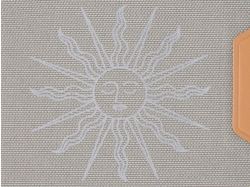 Блокнот А5 из RPET "Harvey", 80 листов FSC бумага, серый с термотрансфером