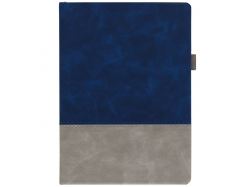 Ежедневник Horizon, недатированный, серый с синим