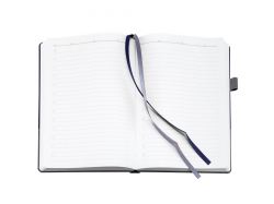 Ежедневник Horizon, недатированный, серый с синим