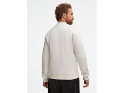 Бомбер унисекс AtmosWear, молочно-белый