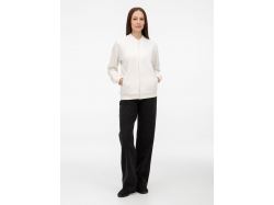 Бомбер унисекс AtmosWear, молочно-белый