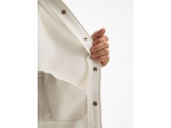 Бомбер унисекс AtmosWear, молочно-белый