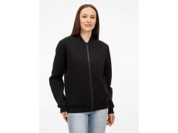 Бомбер унисекс Estado, черный