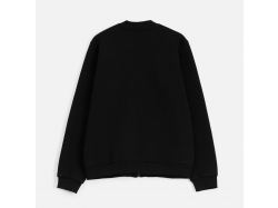 Бомбер унисекс Estado, черный