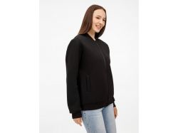 Бомбер унисекс Estado, черный