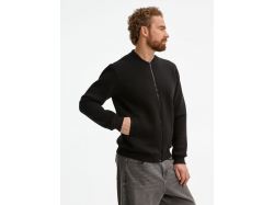 Бомбер унисекс Estado, черный