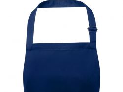Фартук Andrea плотностью 240 г/м² с регулируемой завязкой на шее - Темно - синий