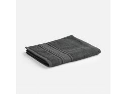 Полотенце махровое Terrychic, среднее, темно-серое