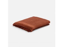 Плед вафельный Elenglect, оранжевый