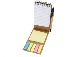 Flipper липкий блокнот с шариковой ручкой - Натуральный