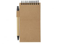 Flipper липкий блокнот с шариковой ручкой - Натуральный