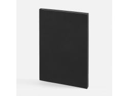 Ежедневник Flat, недатированный, черный