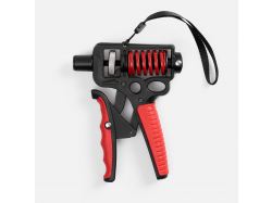 Эспандер кистевой пружинный Motive Power, черный с красным