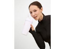 Спортивный шейкер Shake It Easy, белый