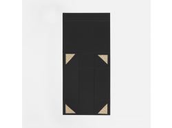 Коробка складная Quadra Fold, черная