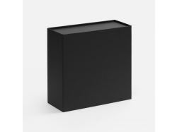 Коробка складная Quadra Fold, черная