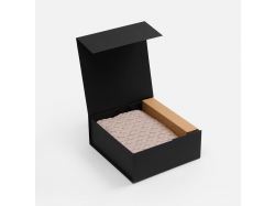 Коробка складная Quadra Fold, черная