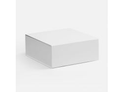 Коробка складная Quadra Fold, белая