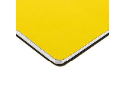 Ежедневник Knit, недатированный, желтый