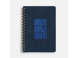 Ежедневник Spiral, недатированный, синий