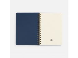 Ежедневник Spiral, недатированный, синий