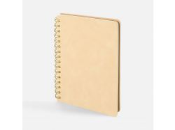 Ежедневник Spiral, недатированный, бежевый