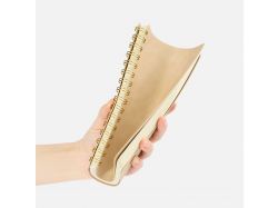 Ежедневник Spiral, недатированный, бежевый