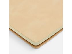 Ежедневник Spiral, недатированный, бежевый