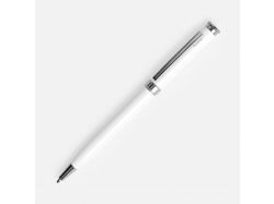 Ручка шариковая Finn Chrome, белая