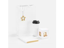 Набор Astrela, белый с золотистым