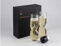 Набор из двух бокалов и пробки для шампанского «Bubbly Bliss»