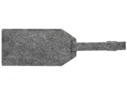 Багажная бирка из RPET-фетра «Tie»