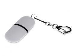 USB 2.0- флешка «Goutte Soft-touch» на 4 Гб каплевидной формы