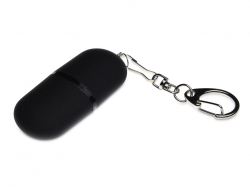 USB 2.0- флешка «Goutte Soft-touch» на 8 Гб каплевидной формы