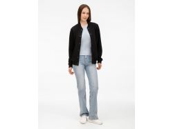 Бомбер унисекс Nuppu, черный