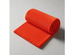 Подарочный набор «Re:Moments» с пледом, френчпрессом и медом, красный