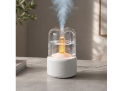 Подарочный набор «Re:Snug» с пледом, увлажнителем и попкорном, синий