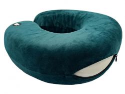 Подушка для путешествий с эффектом памяти Мемо "Drowsy" Emerald