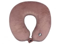 Подушка для путешествий с эффектом памяти Мемо "Drowsy" Cappuccino