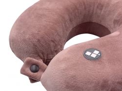 Подушка для путешествий с эффектом памяти Мемо "Drowsy" Cappuccino