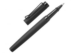 Подарочный набор из 2-х ручек "Black Lama" soft-touch, черный