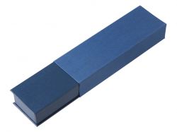 Подарочный набор из 2-х ручек "Black Lama" soft-touch, темно-синий