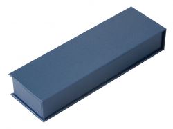 Подарочный набор из 2-х ручек "Black Lama" soft-touch, темно-синий